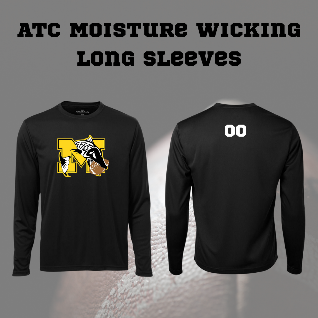 Muskie Football Moisture Wicking Long Sleeve