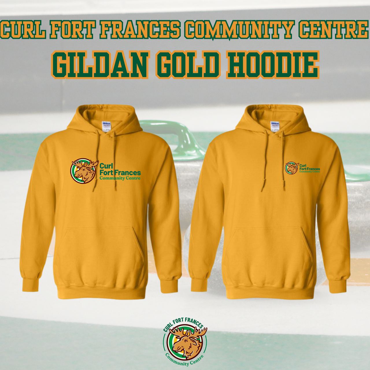 Curl Fort Frances Community Center Hoodie