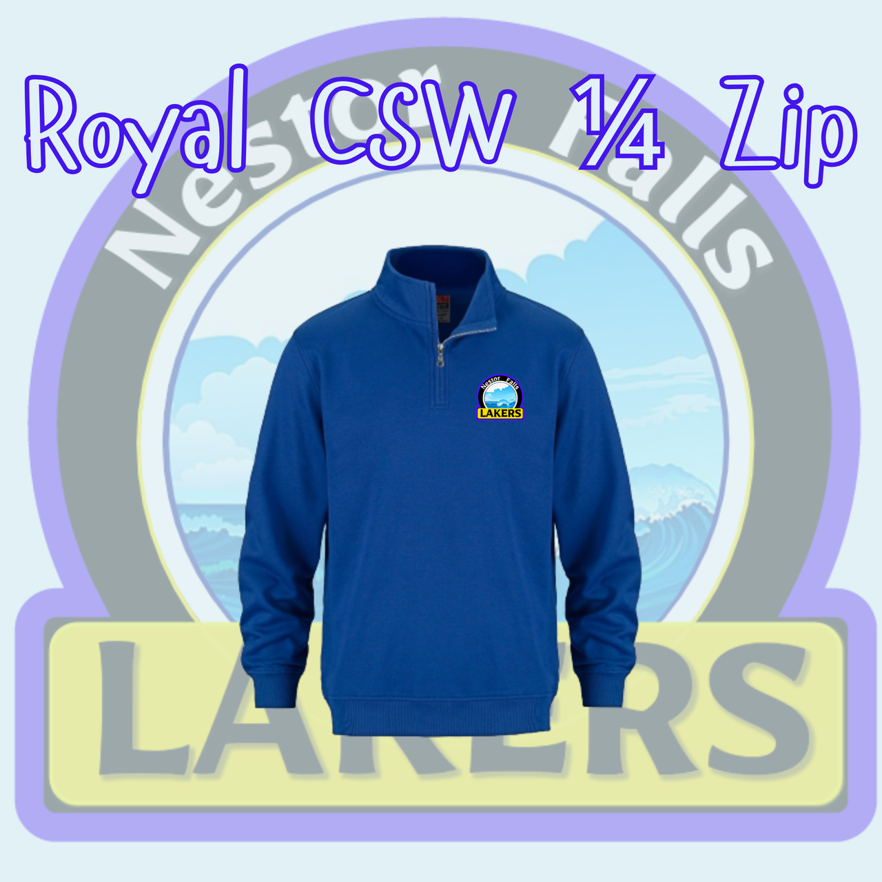NFS Embroidered CSW Adult  1/4 Zip
