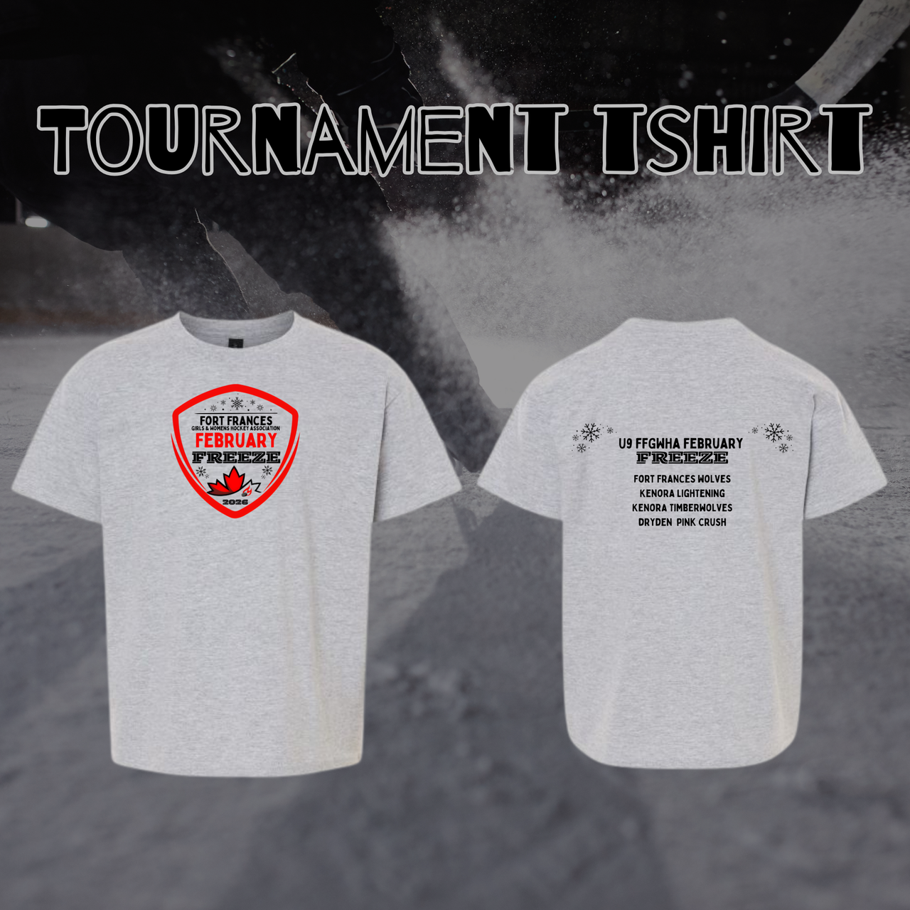 U9 FFGWHA February Freeze Tshirt