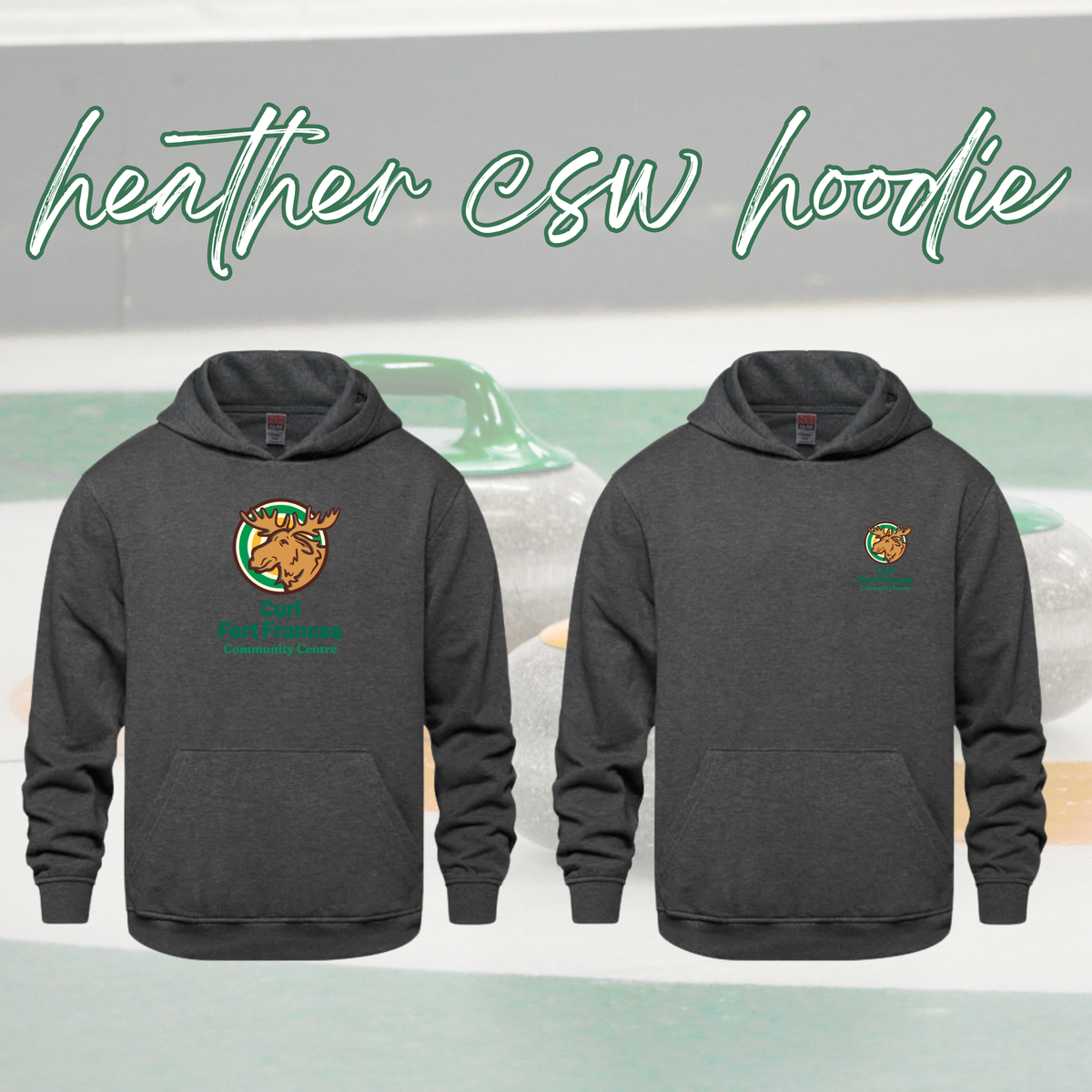 Curl Fort Frances Community Center Embroidered CSW Hoodie