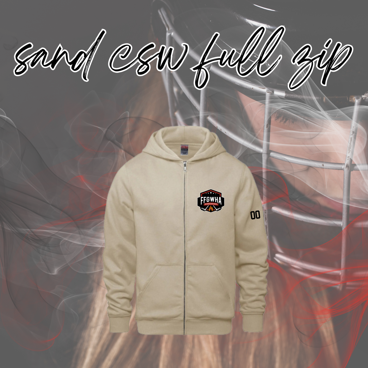 FFGWHA CSW Embroidered Full Zip