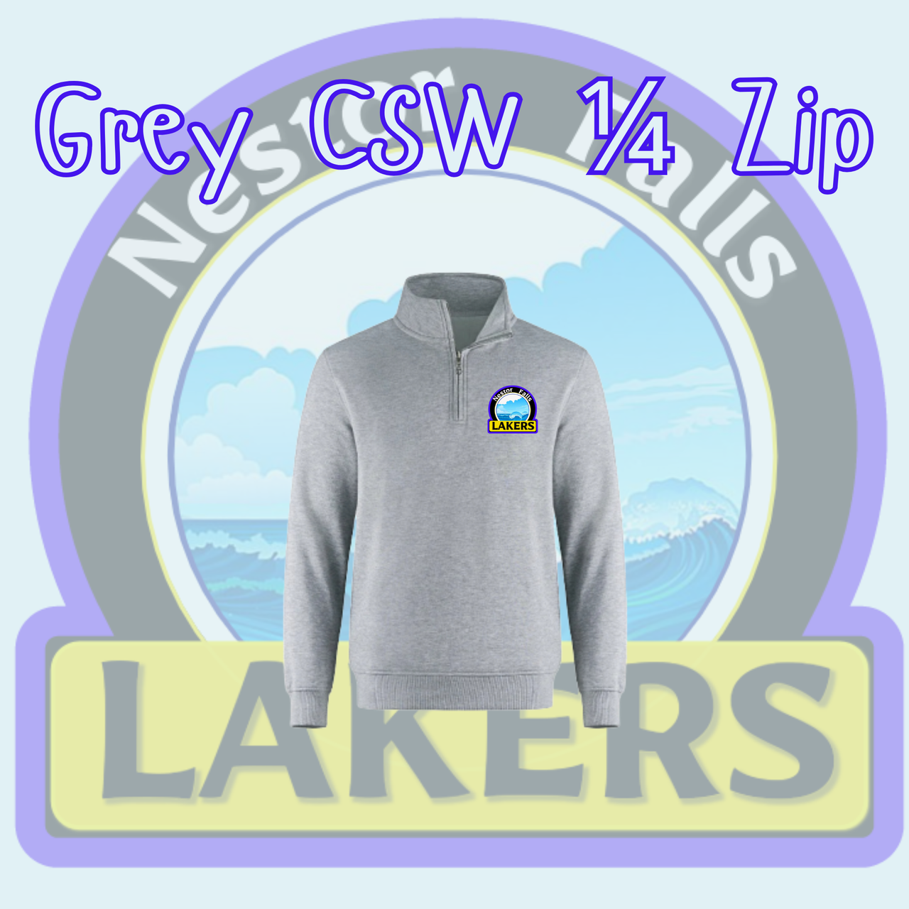 NFS Embroidered CSW Youth 1/4 Zip