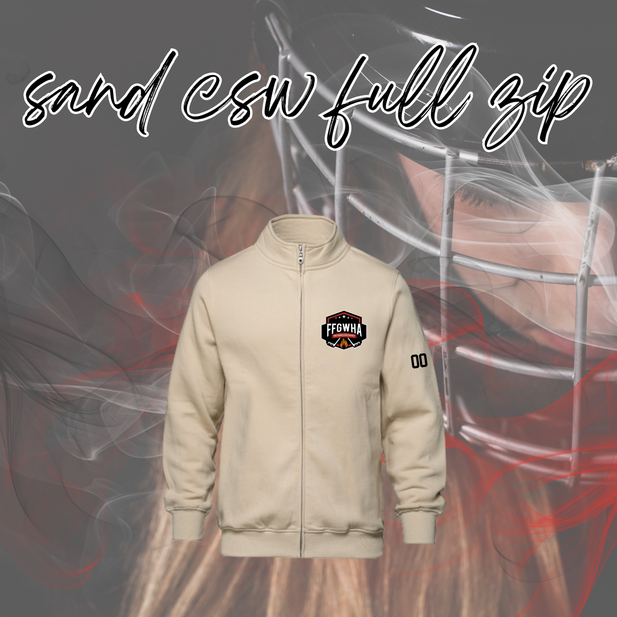 FFGWHA CSW Full Zip - NO HOOD