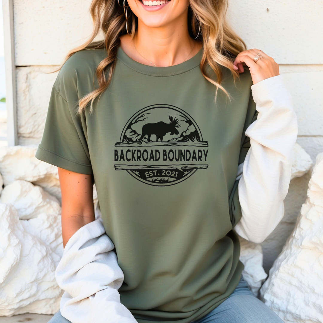 Backroad Moose Tshirt
