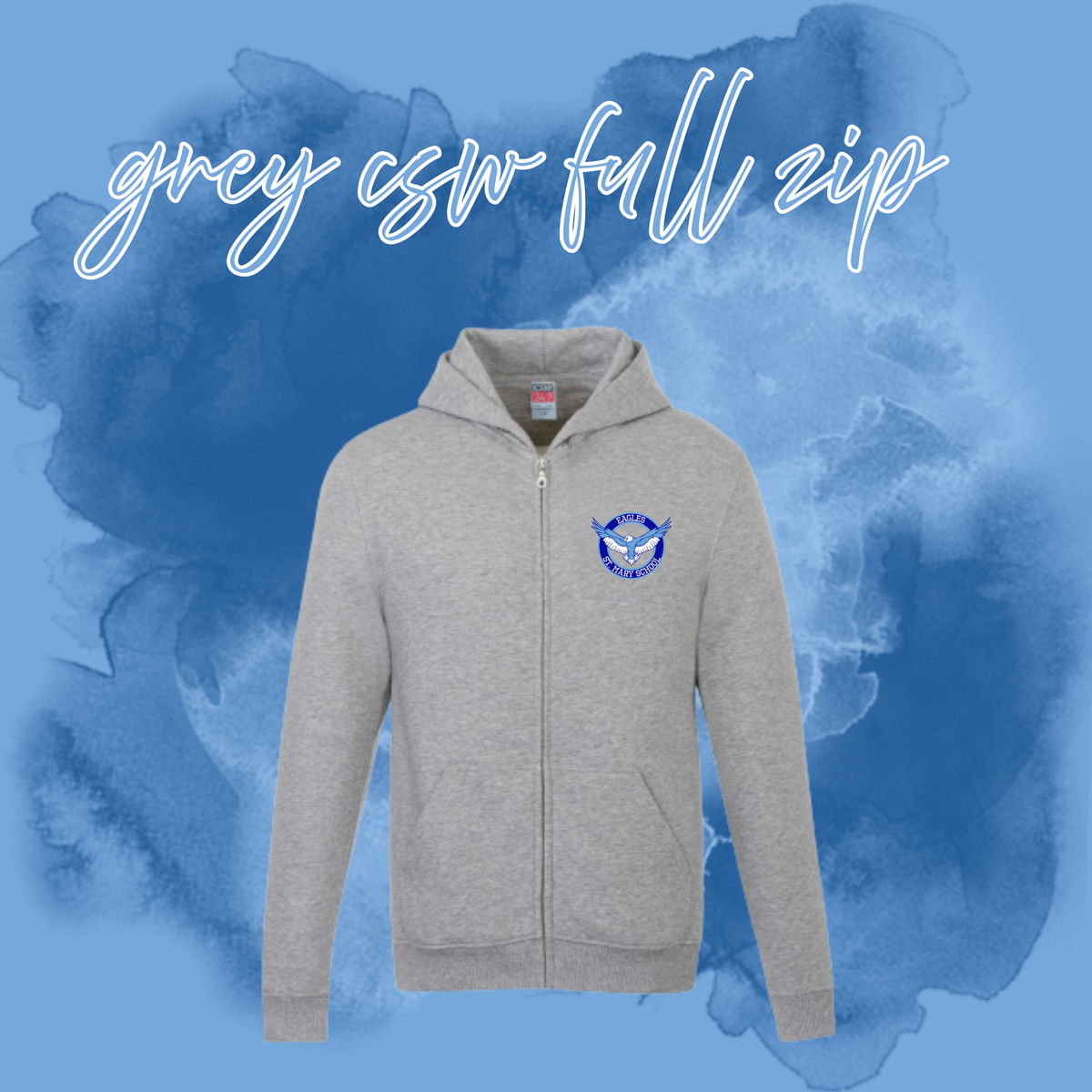 St.Mary CSW Embroidered Full Zip