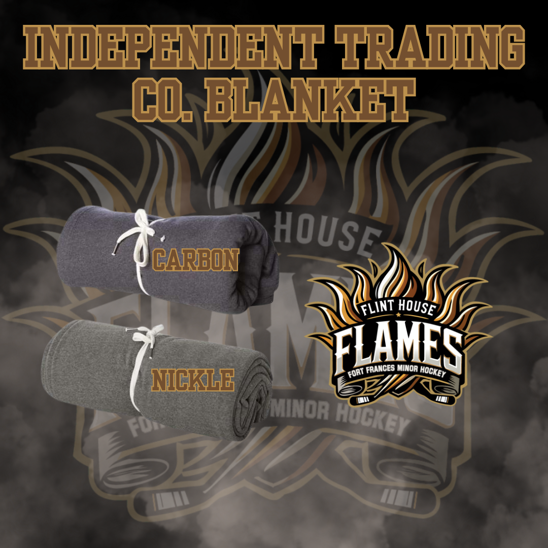 U15 Flint House Flames Hockey Blanket