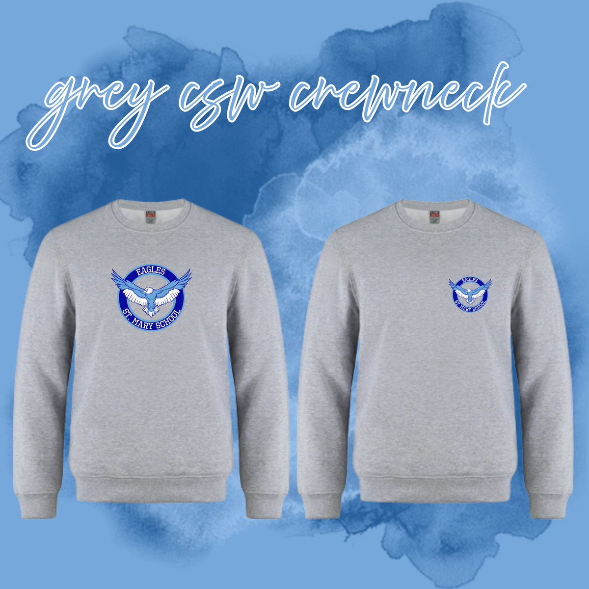 St.Mary CSW Embroidered Crewneck