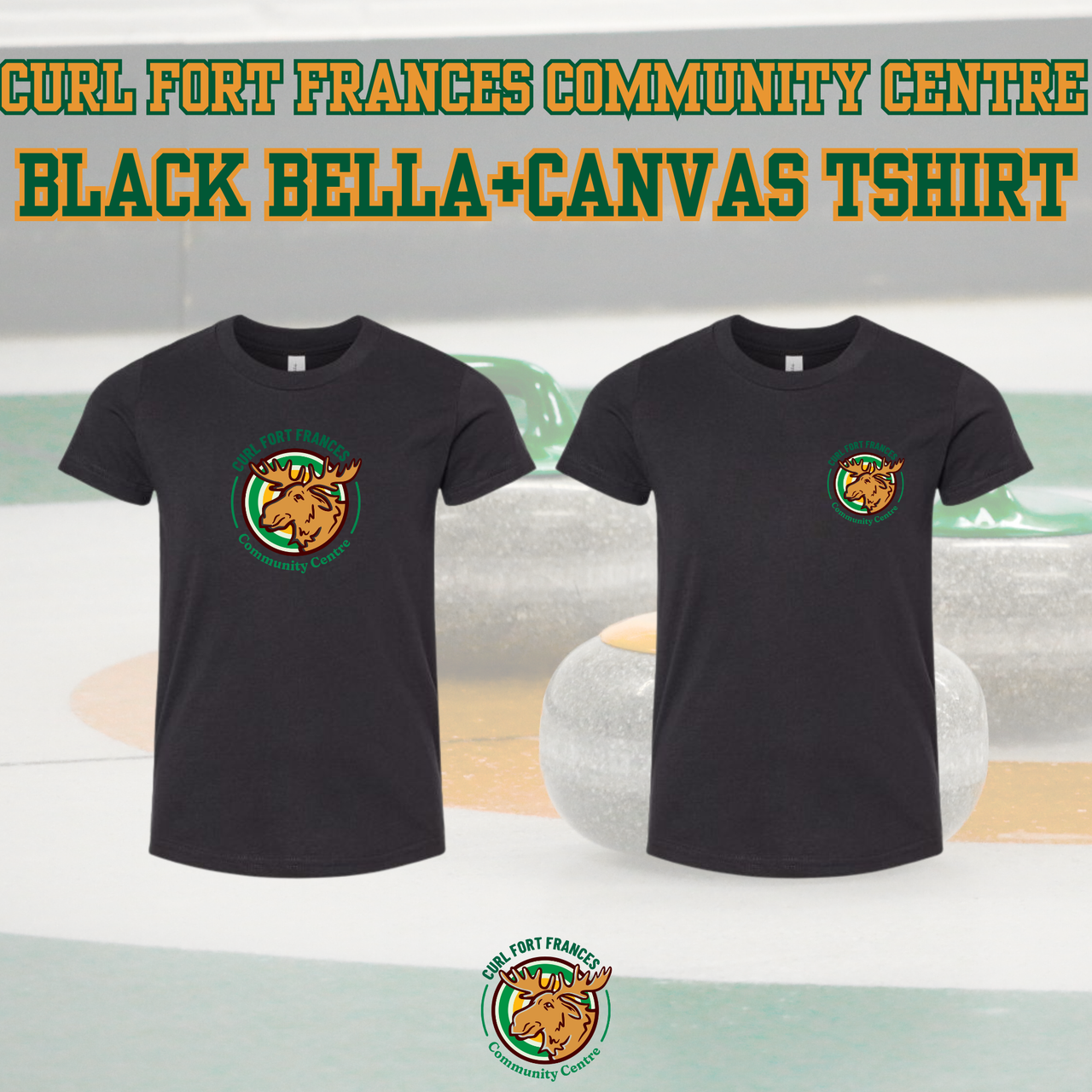 Curl Fort Frances Community Center Bella+Canvas Tshirt
