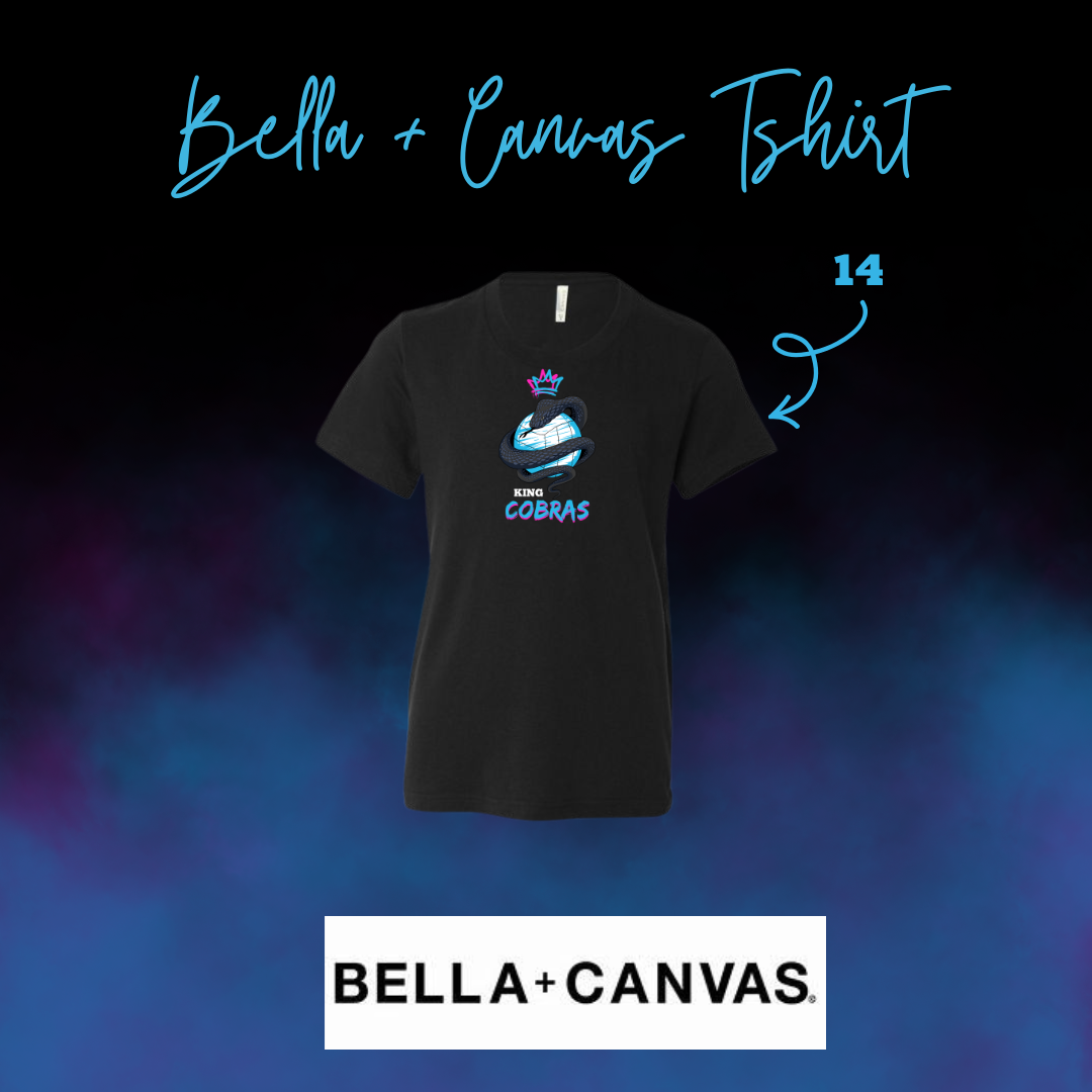 Cobras Bella+Canvas Tshirt