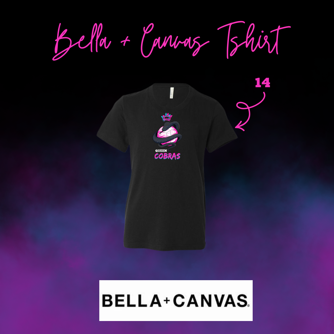 Cobras Bella+Canvas Tshirt