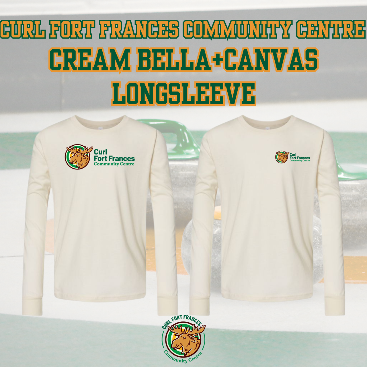 Curl Fort Frances Community Center Bella+Canvas Longsleeve