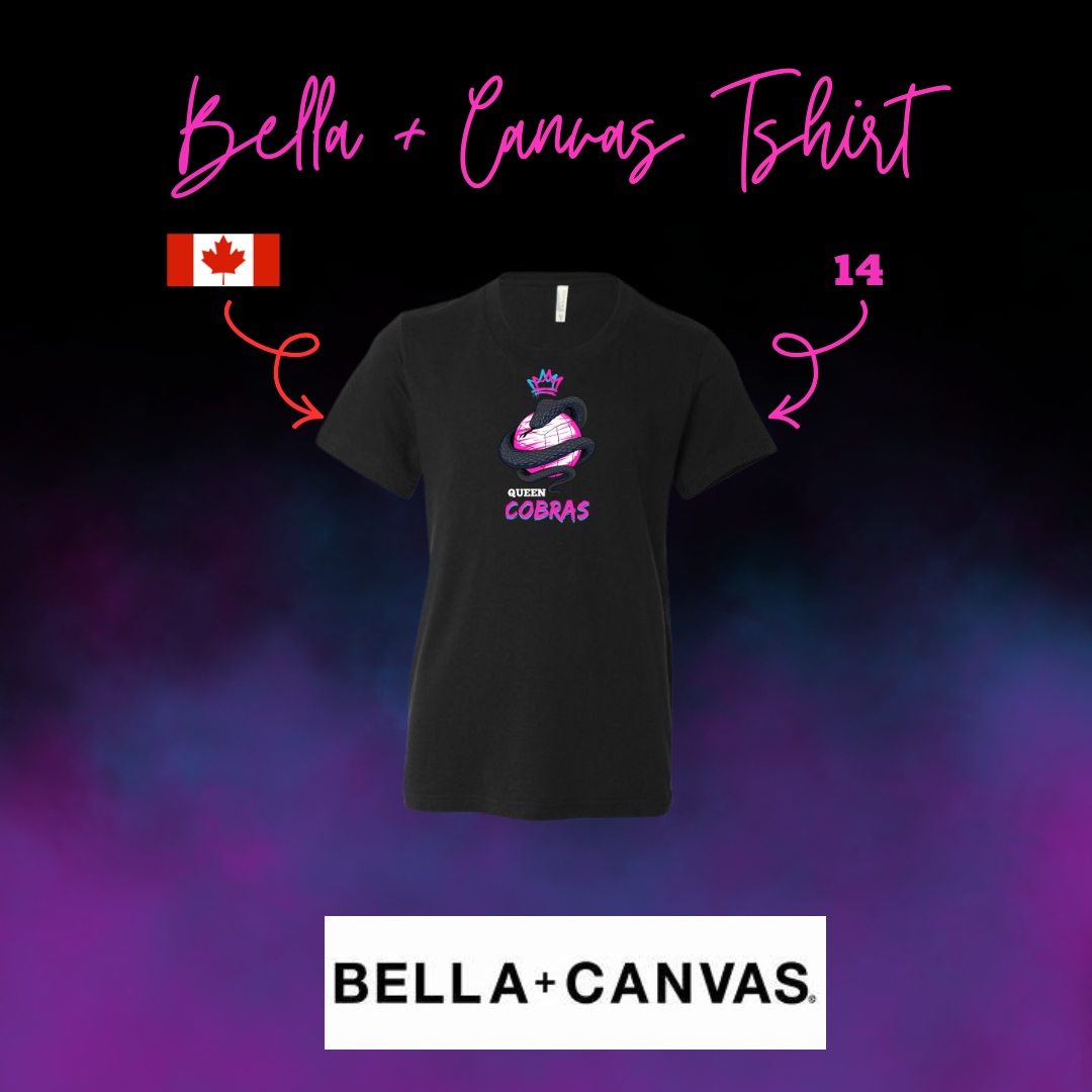 Cobras Bella+Canvas Tshirt
