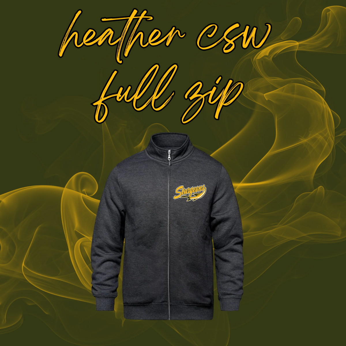 Sturgeon Creek School CSW Embroidered Full Zip - NO HOOD