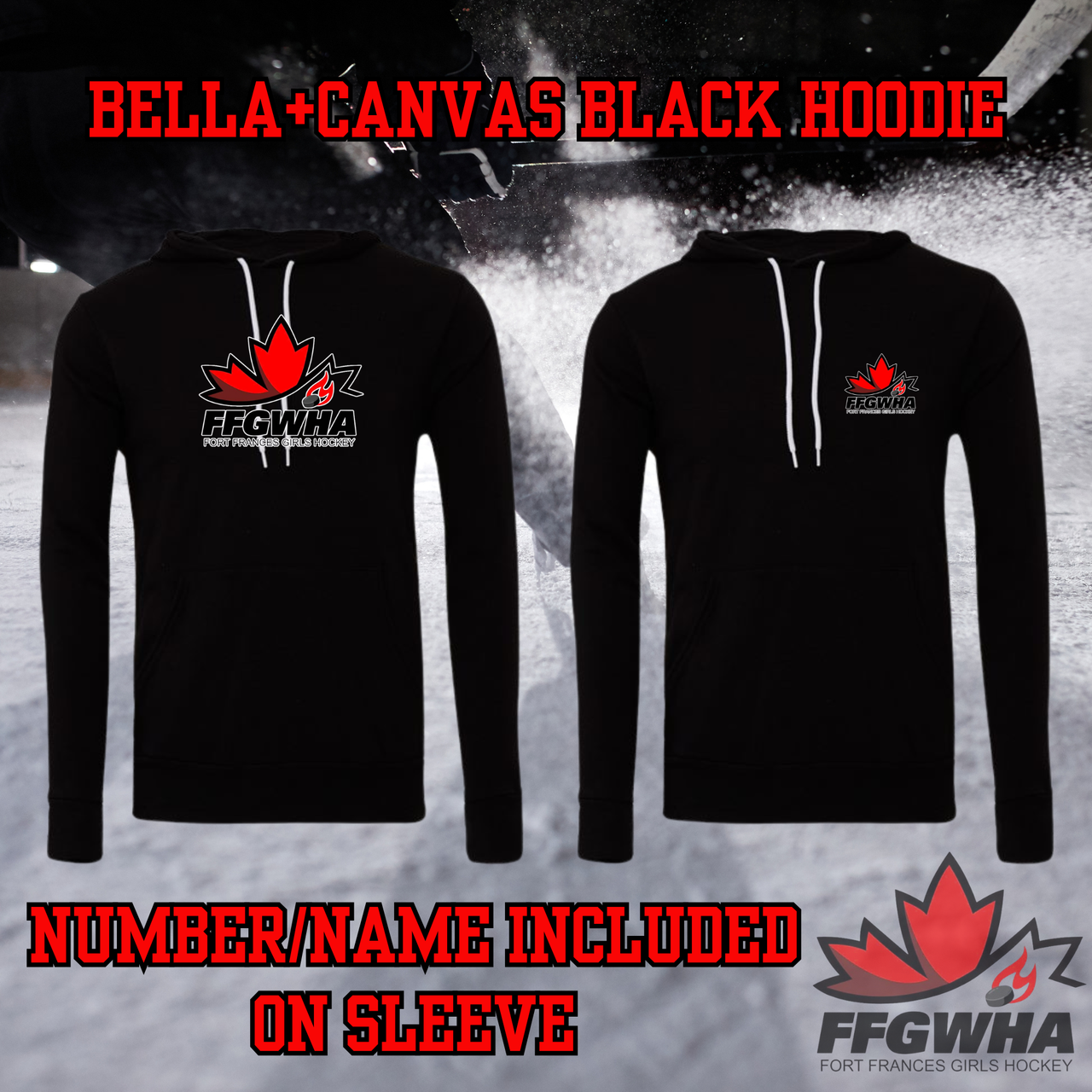 Adult Bella+Canvas FGWHA Hoodie