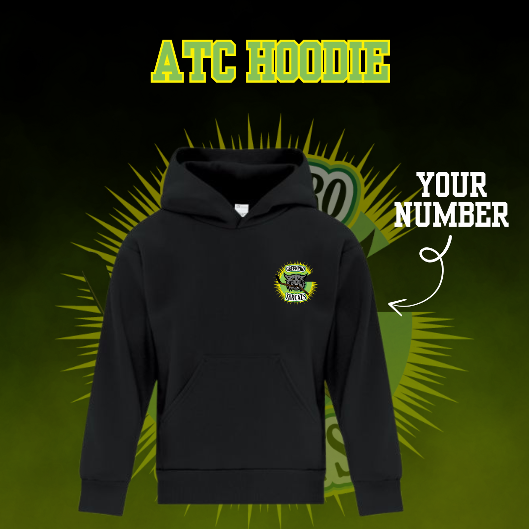 Green Pro TARCATS Black ATC Hoodie