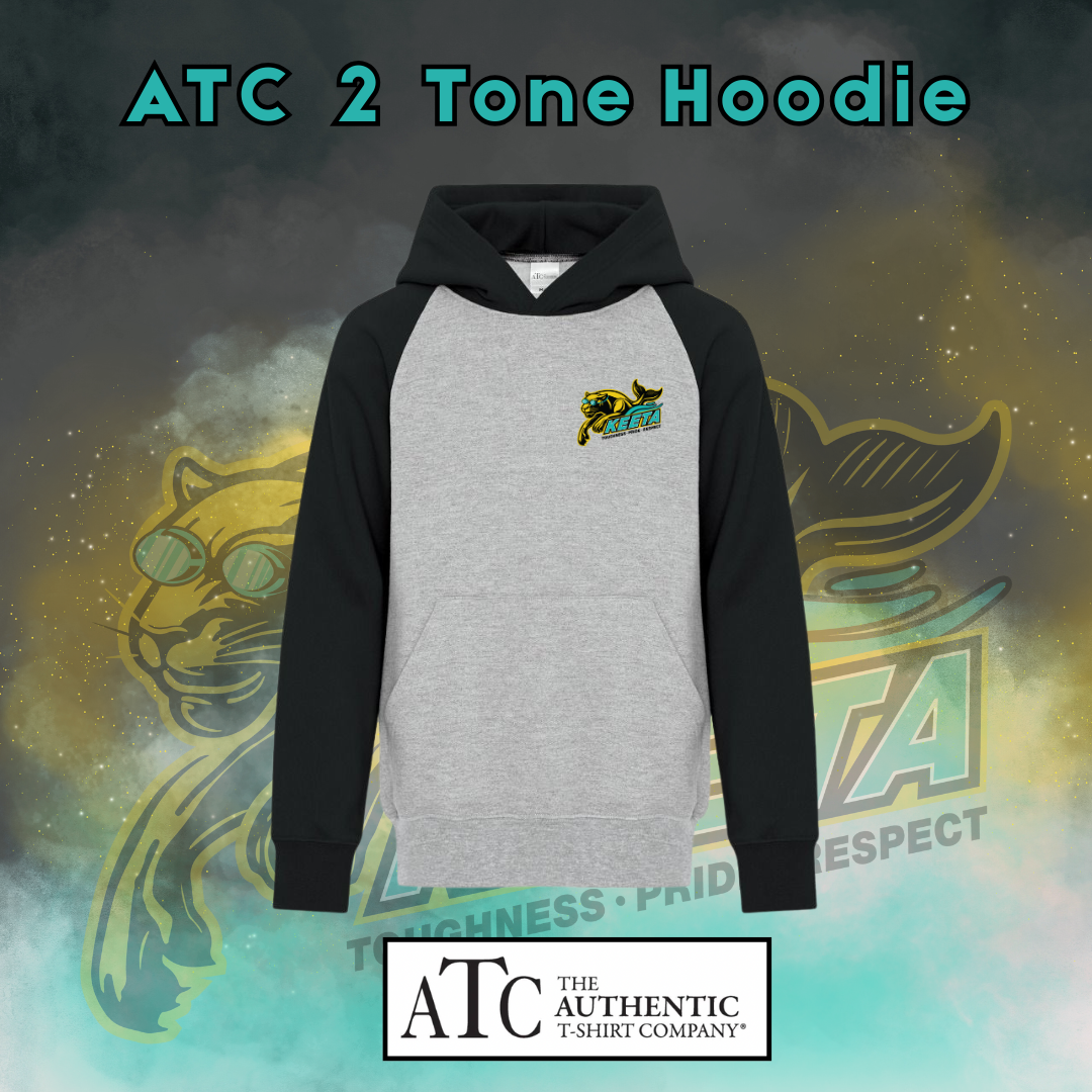 Atikokan Nakokita Swim Club Two Tone Youth Hoodie