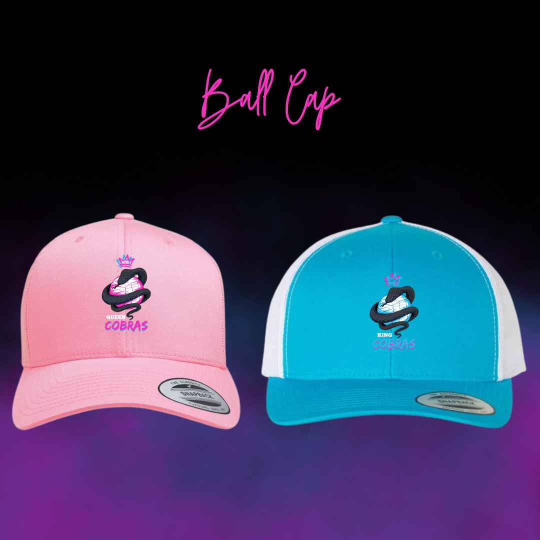 Cobra King and Queen Hat Options