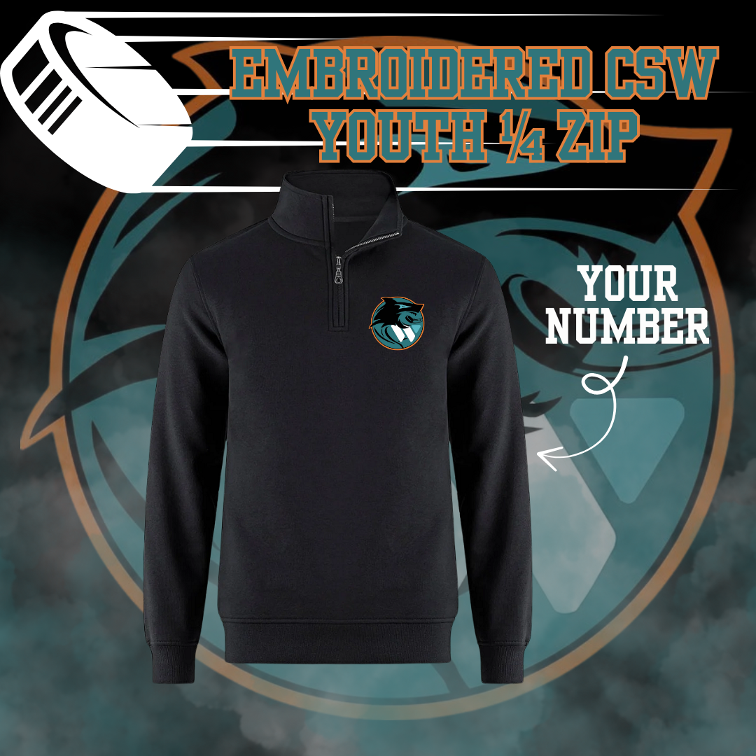 Westland Sharks Hockey Youth 1/4 Zip
