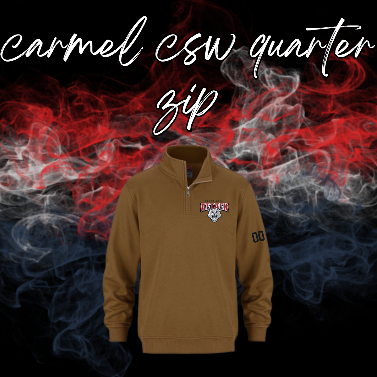 Rainy Lake Attack CSW Quarter Zip