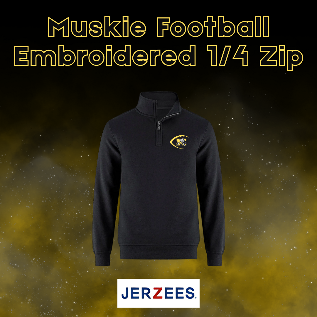 Muskie Football 1/4 Zip