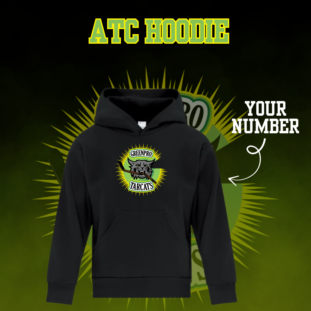 Green Pro TARCATS Black ATC Hoodie