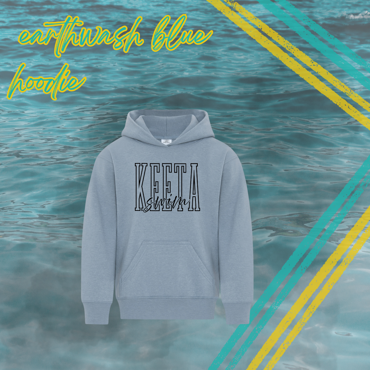 KEETA Swim Fun Earthwash Hoodies