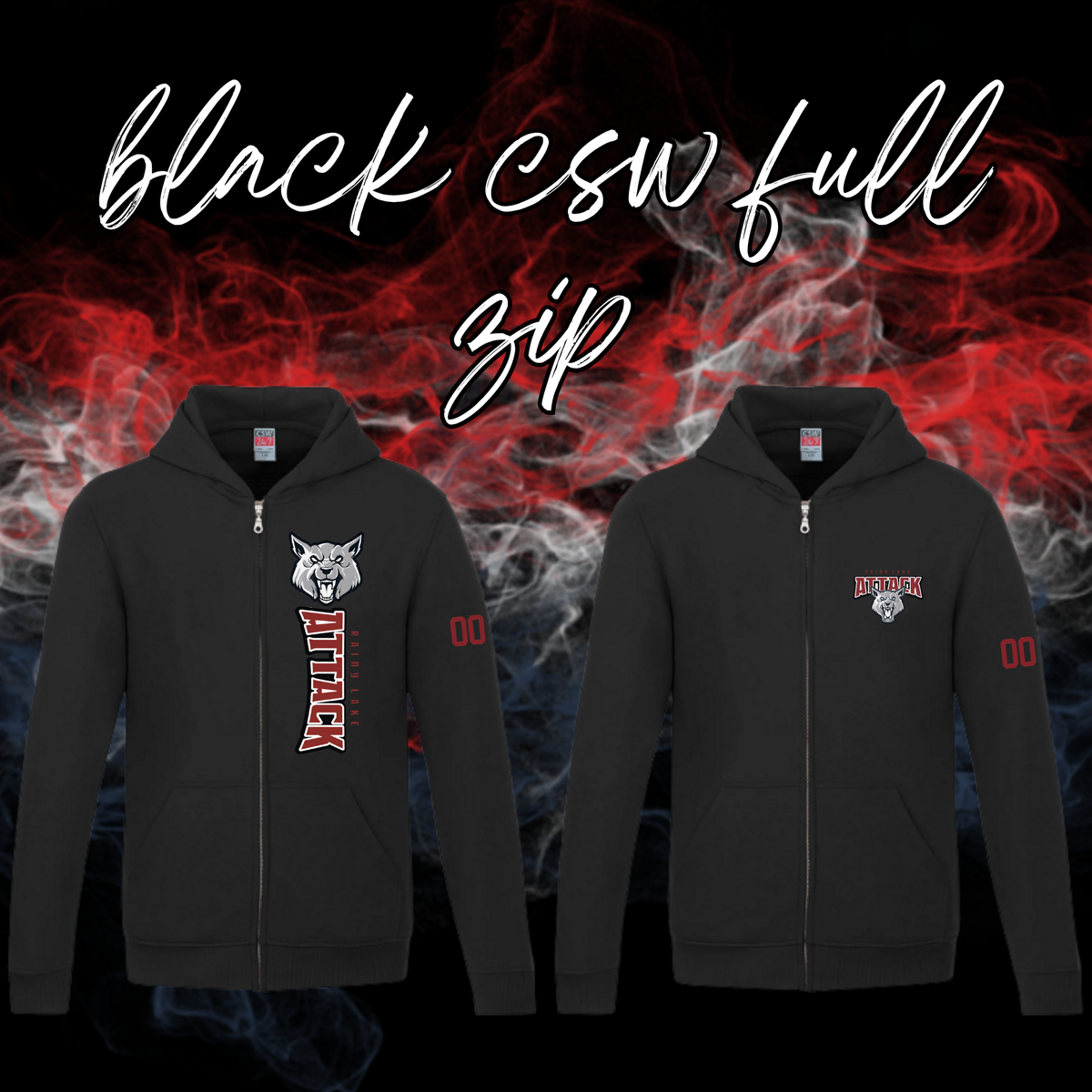 Rainy Lake Attack CSW Full Zip