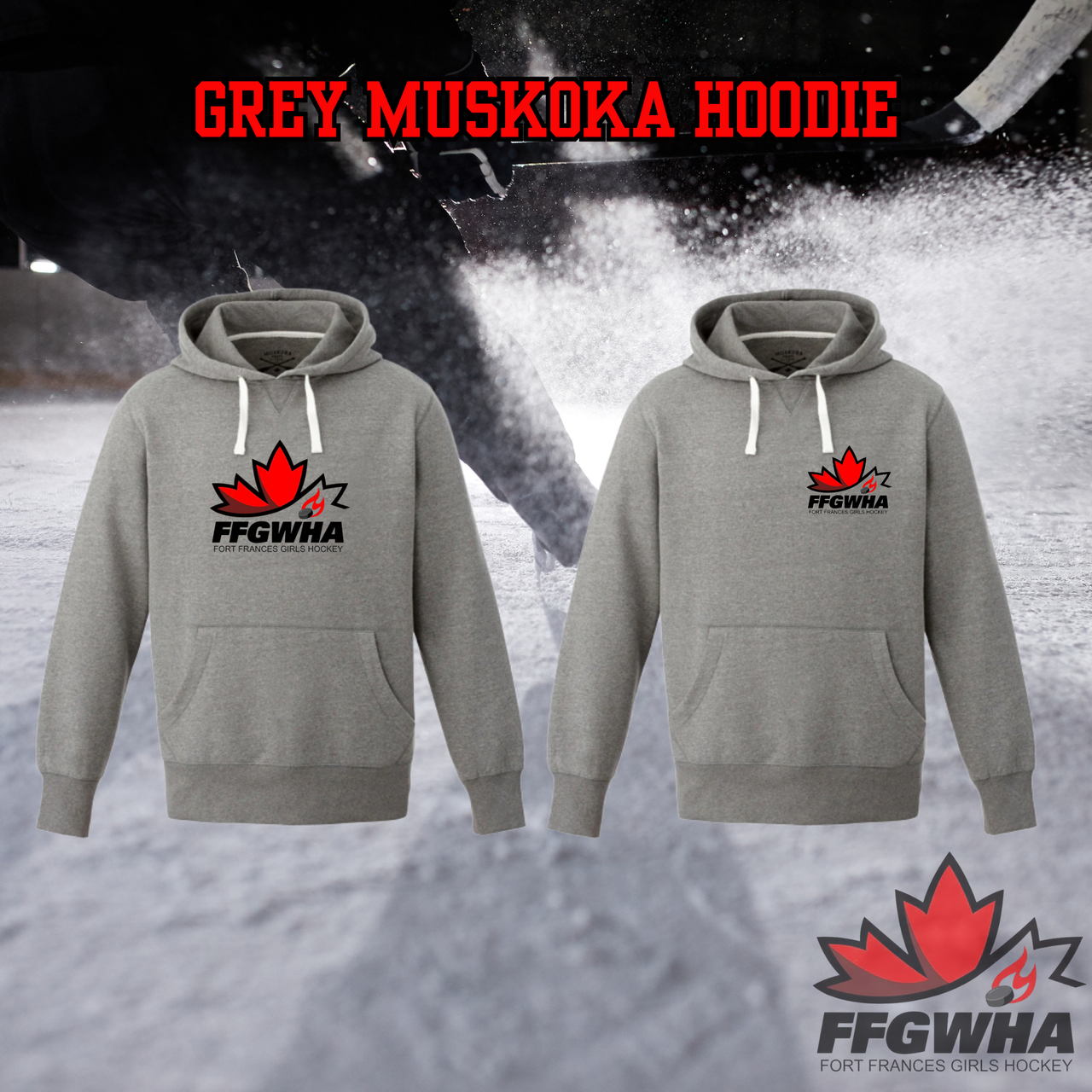 FFGWHA Embroidered Muskoka Hoodie