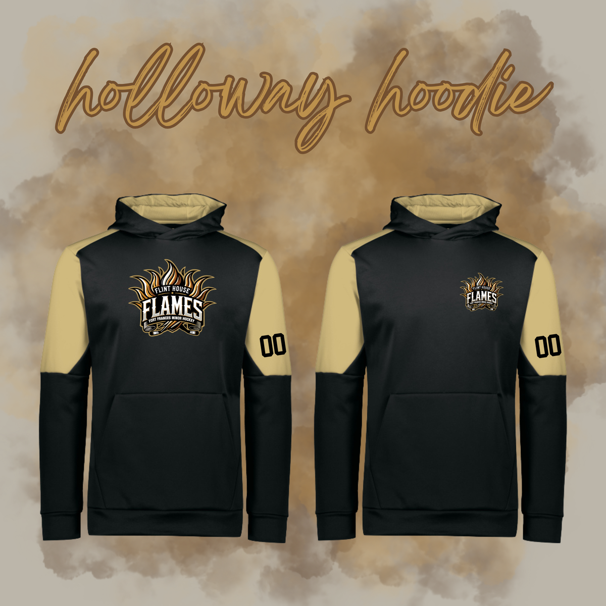 Flint House Flames Holloway Hoodie