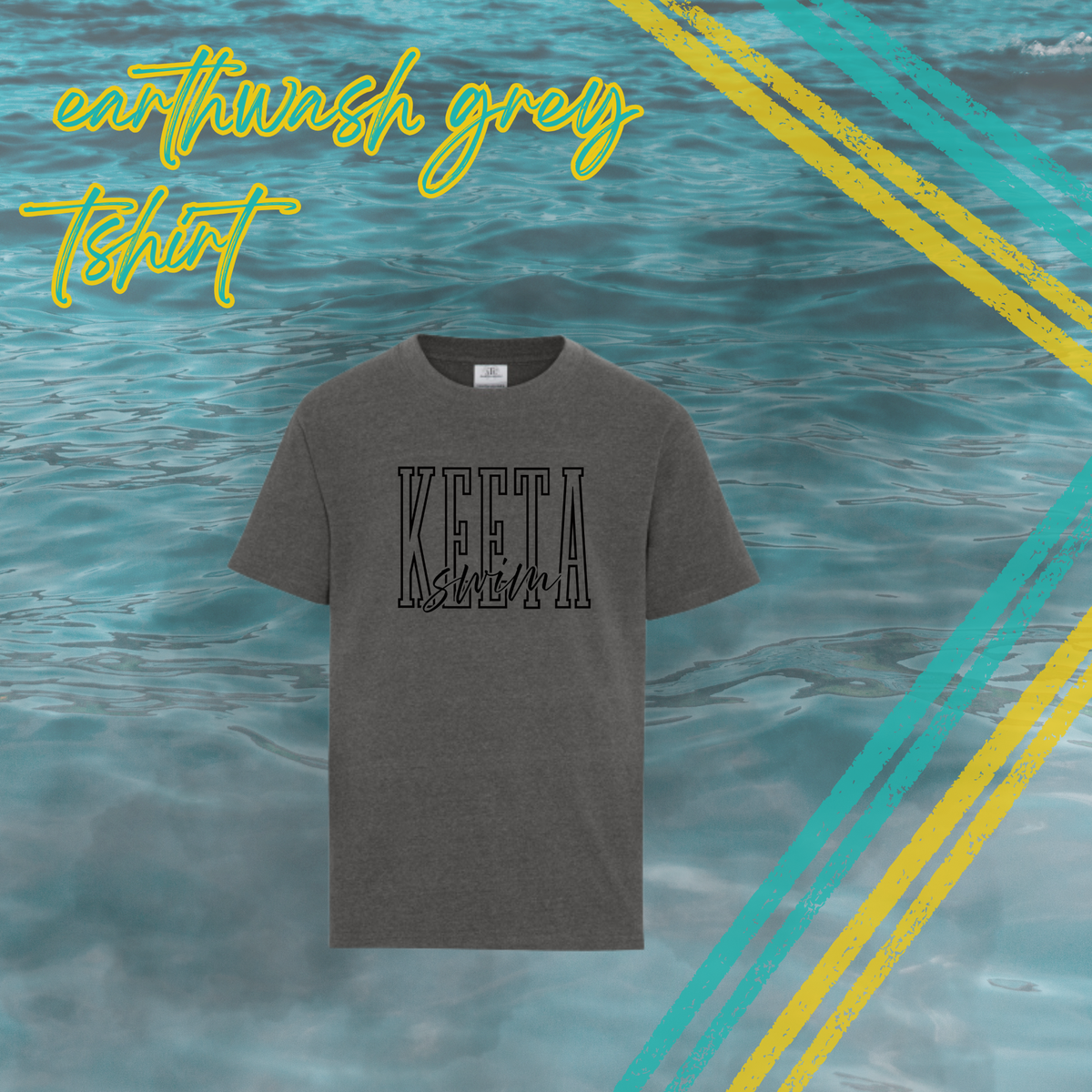 KEETA Swim Fun Earthwash Tshirt