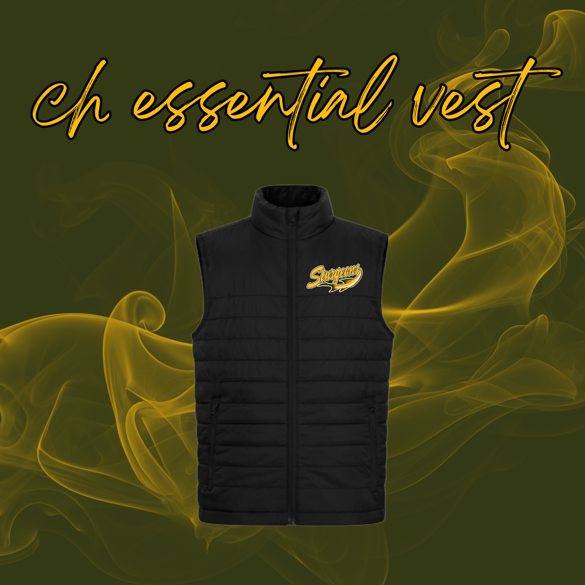 Sturgeon Creek School CH Essential Embroidered Puffer Vest