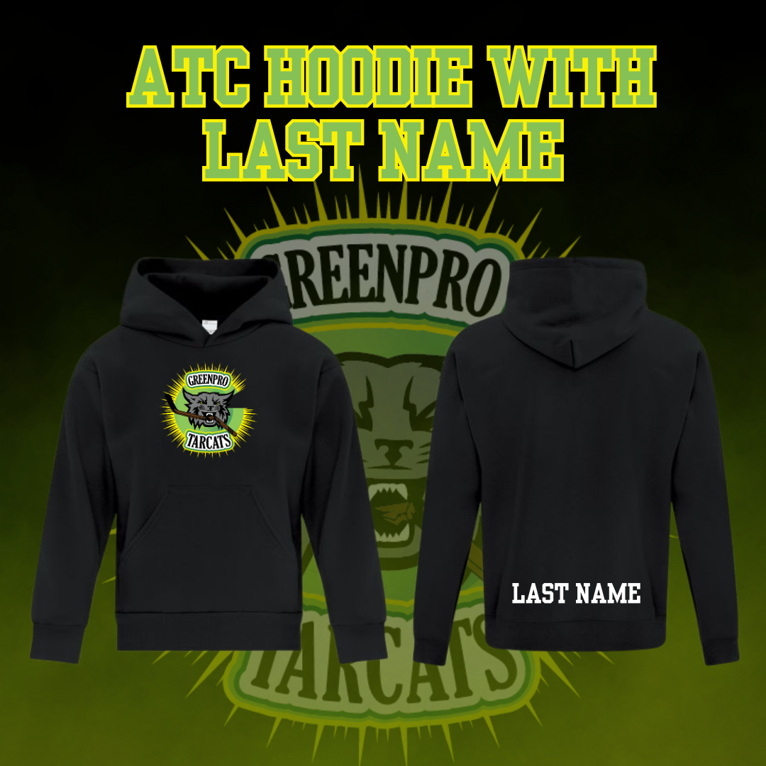 Green Pro TARCATS ATC Hoodie - Back Logo