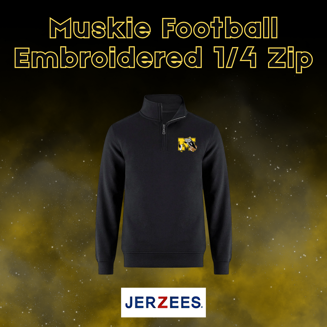 Muskie Football 1/4 Zip