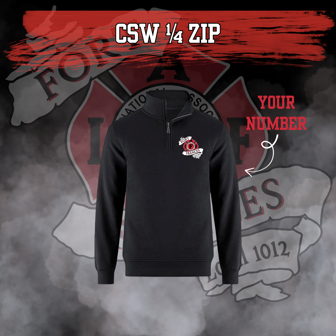Fort Frances Firemen Hockey Youth 1/4 Zip