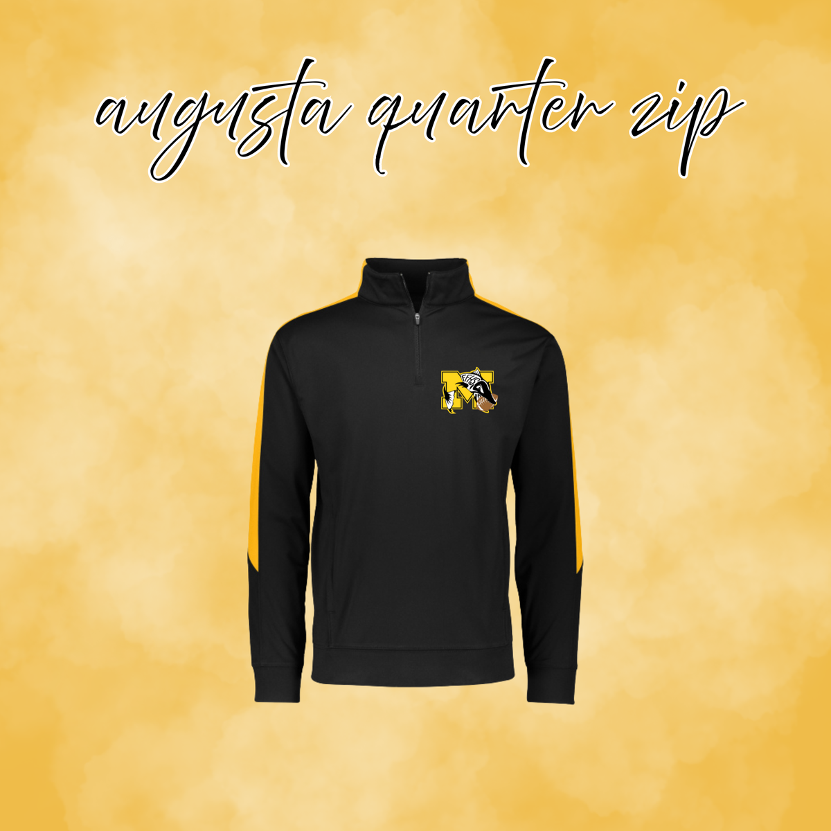 Muskies Football Augusta Embroidered 1/4 Zip