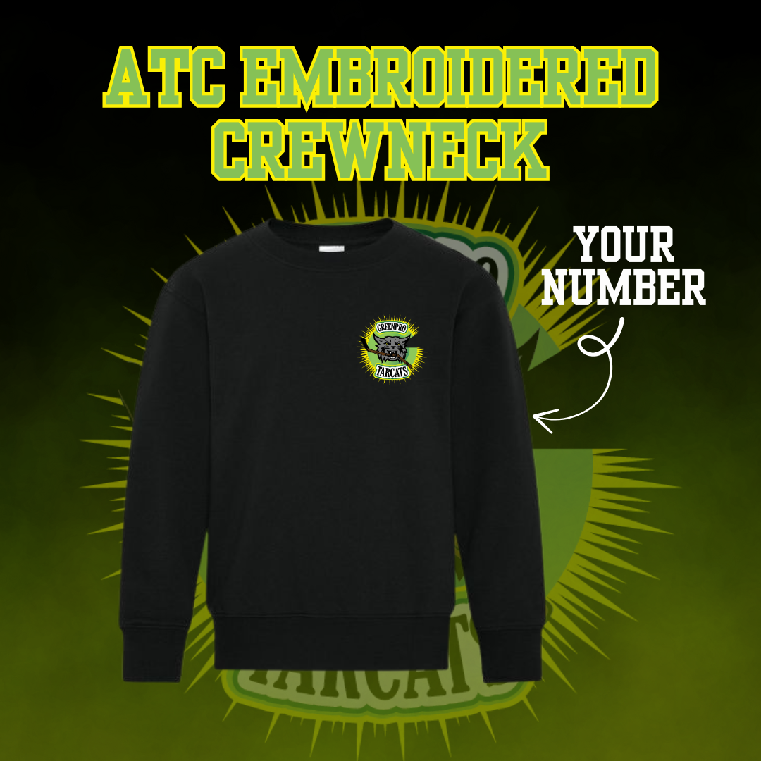 Green Pro TARCATS ATC Embroidered Crewneck