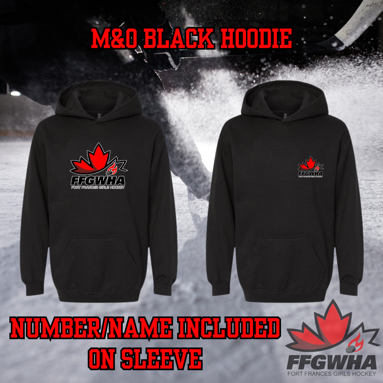 Youth M&O Embroidered FFGWHA Hoodie