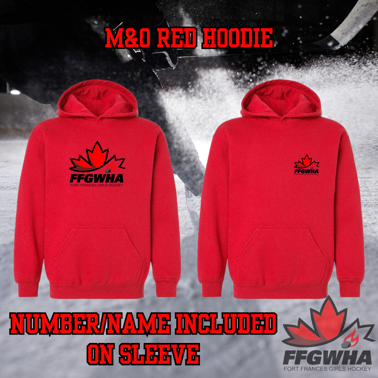 Youth M&O Embroidered FFGWHA Hoodie