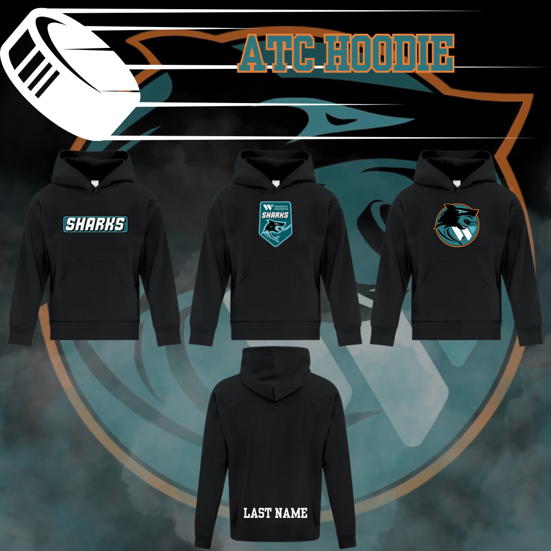 Westland Sharks ATC Hoodie - Back Logo
