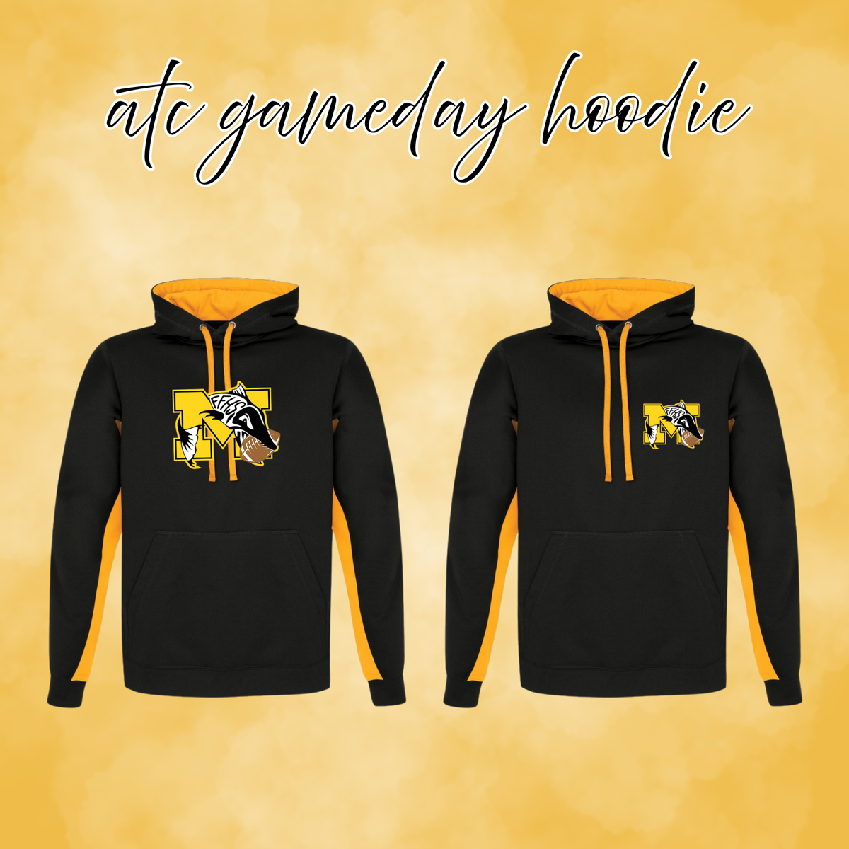 Muskies Football ATC Embroidered GameDay Hoodie