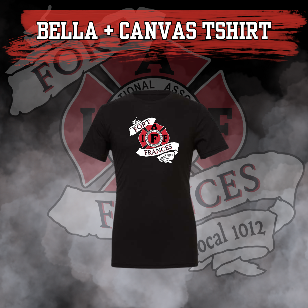 Fort Frances Firemen Bella+Canvas Tshirt