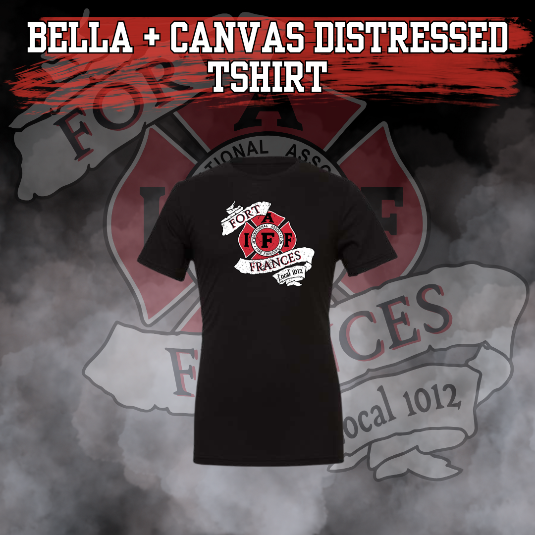 Fort Frances Firemen Bella+Canvas Tshirt