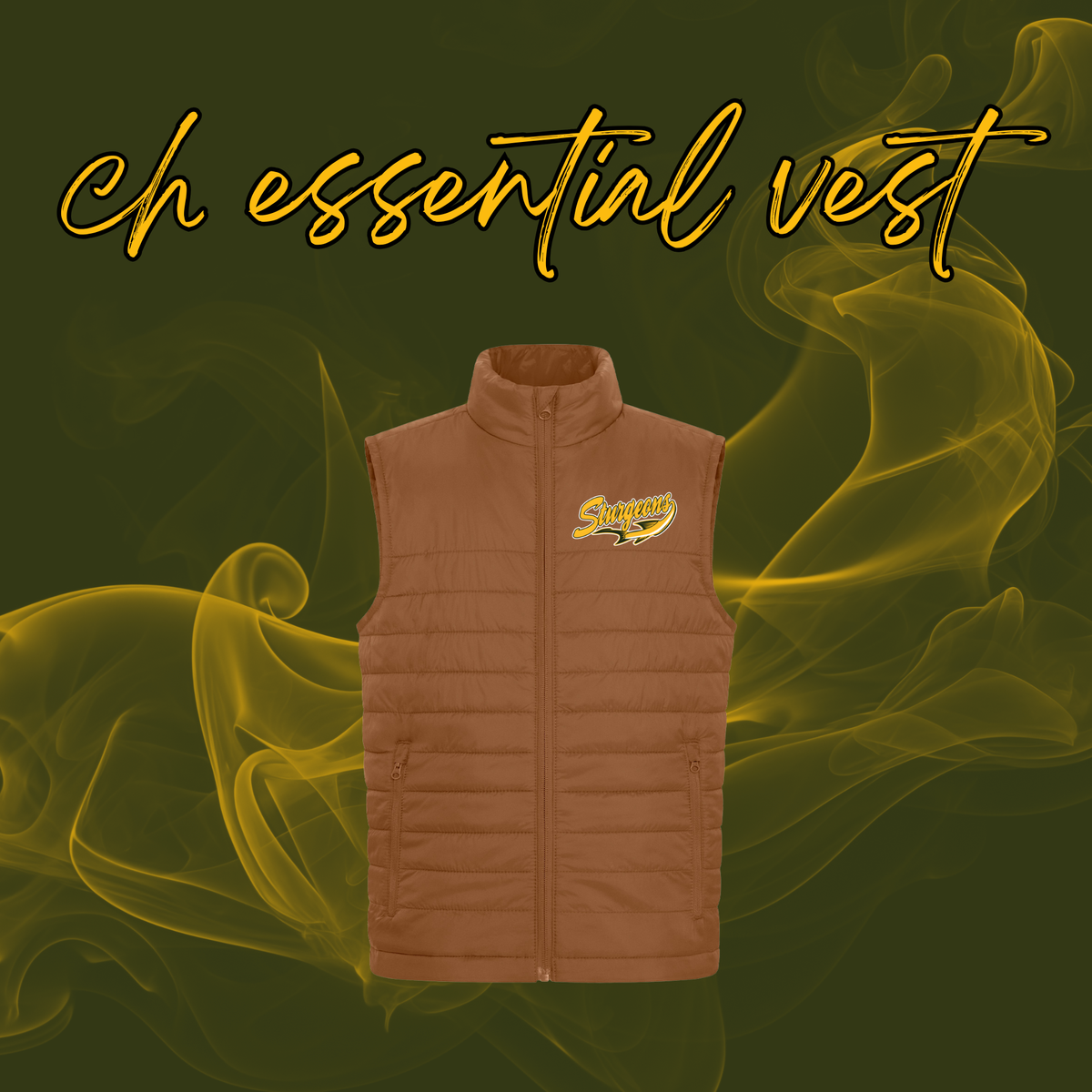 Sturgeon Creek School CH Essential Embroidered Puffer Vest