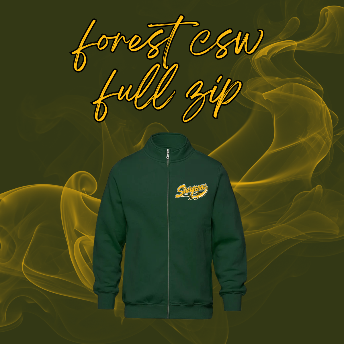 Sturgeon Creek School CSW Embroidered Full Zip - NO HOOD