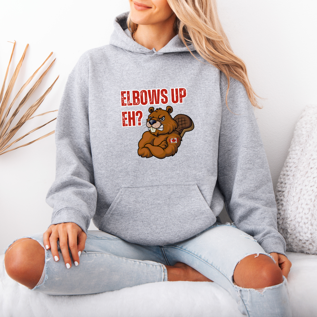 Elbows Up, Eh Hoodie