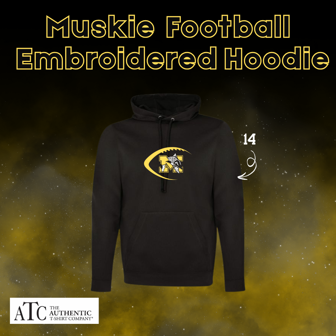 Muskie Football ATC Game Day Embroidered Hoodie