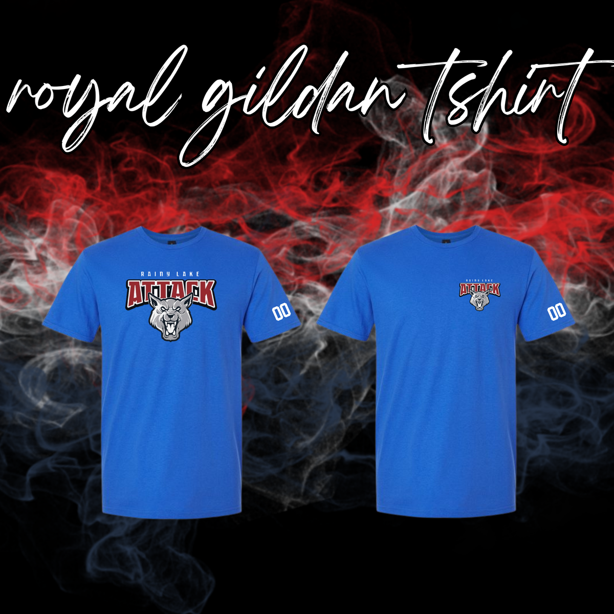 Rainy Lake Attack Gildan Tshirt
