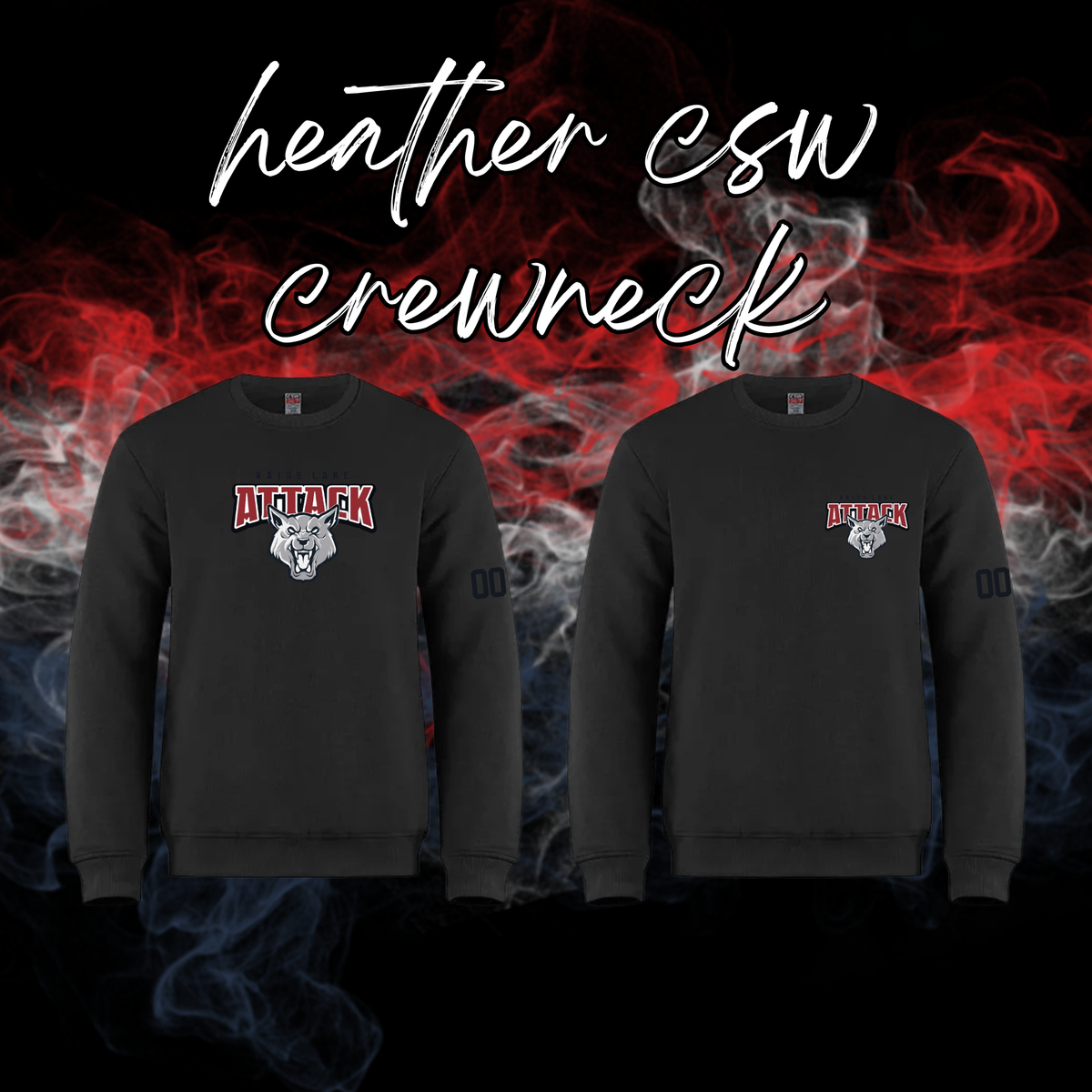 Rainy Lake Attack CSW Crewneck