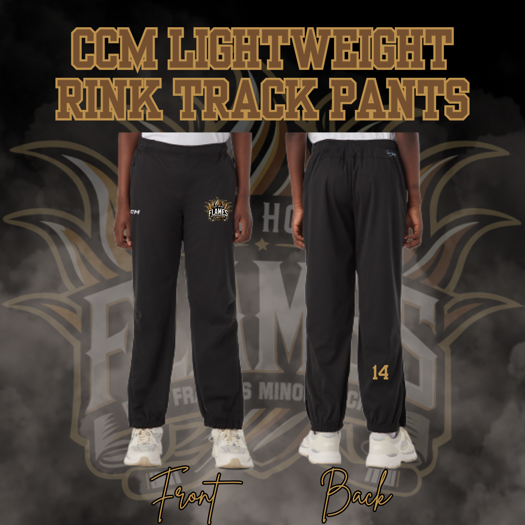U15 Flint House Flames Hockey CCM lightweight Rink Pant